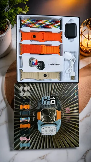 W10 Smart Watch (10-in-1 Strap Edition)