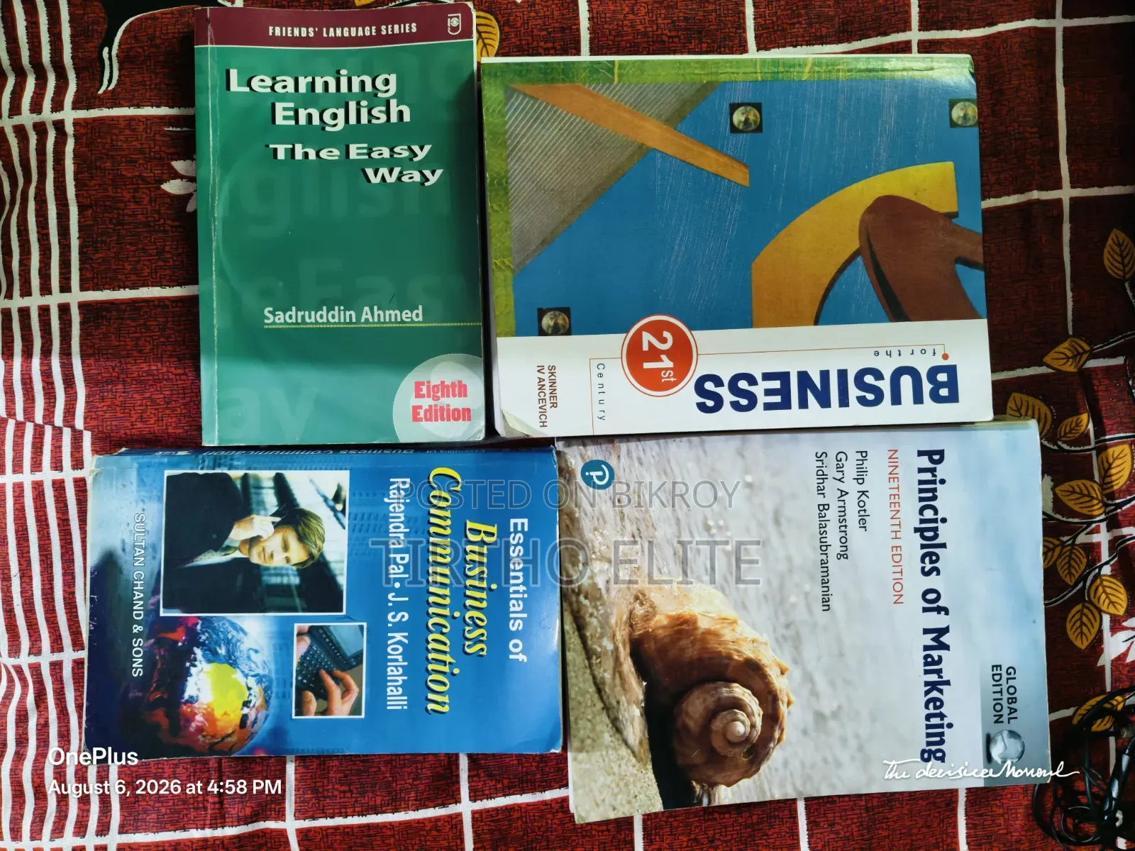 BBA Books for Sale