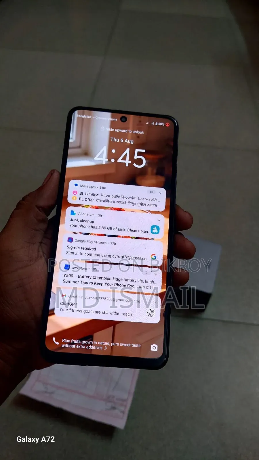 Vivo V29 256 GB Black