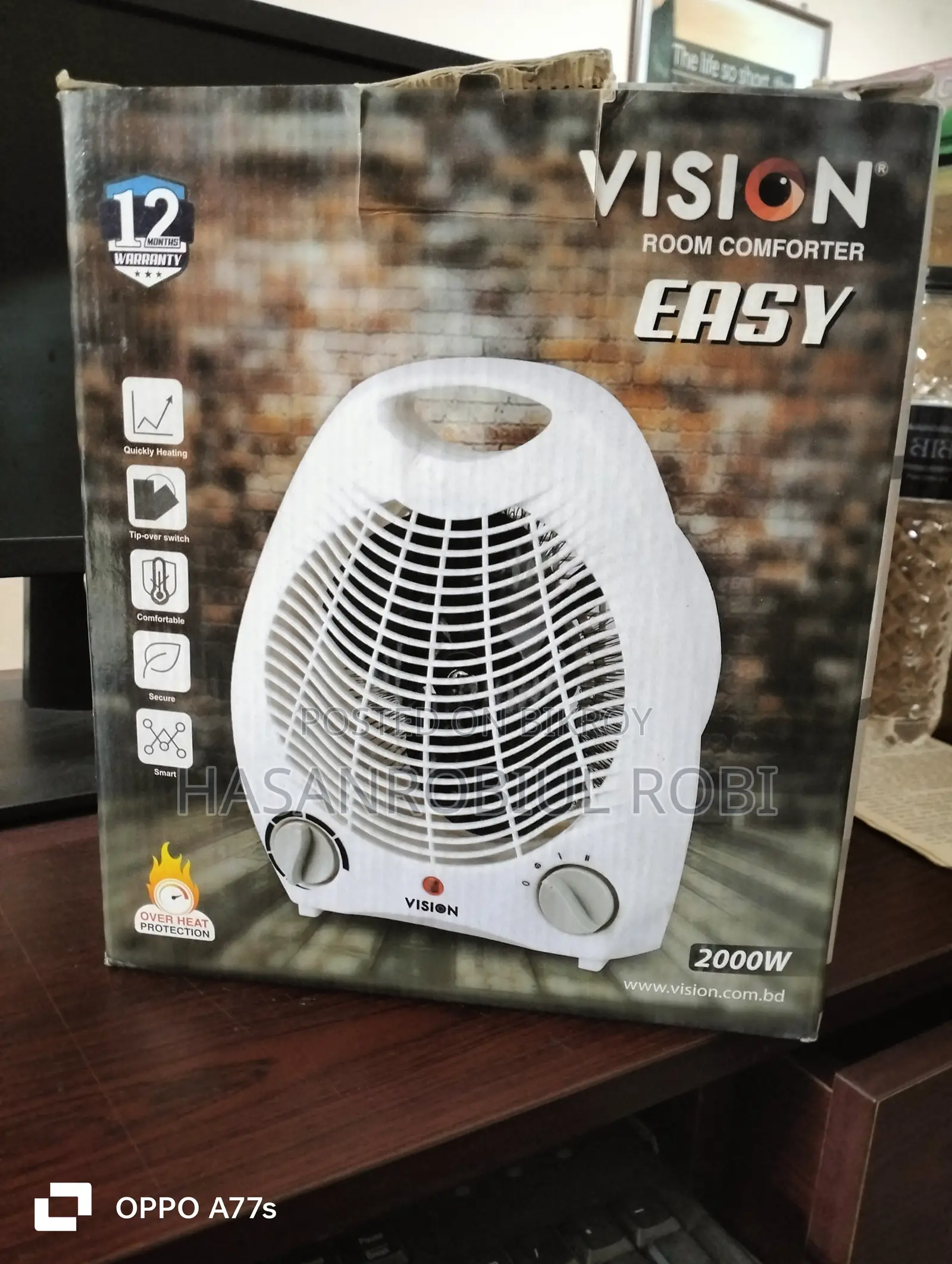 Vision Room Comforter Easy, 2000w