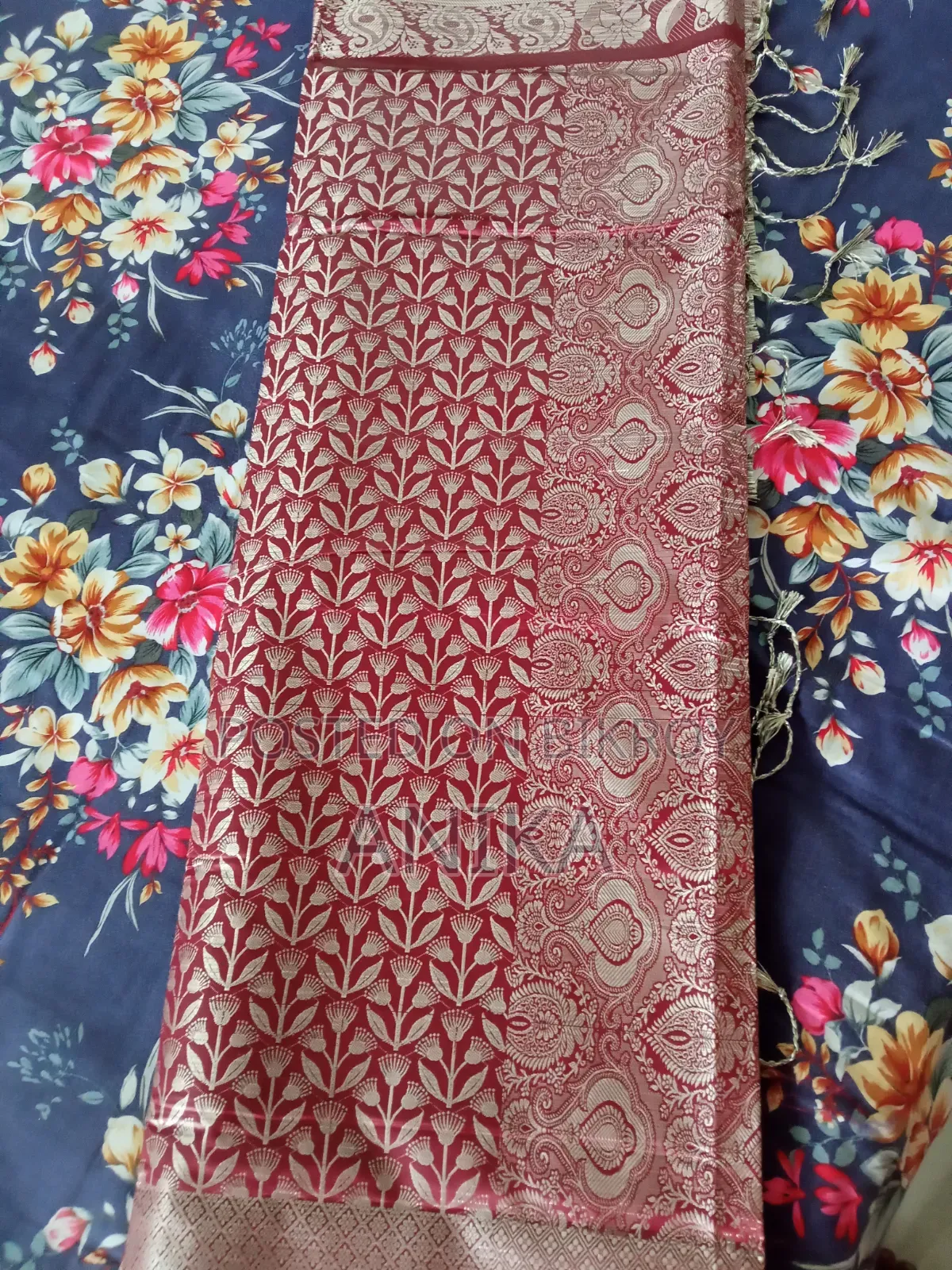 ভারতীয় কাতান শাড়ি