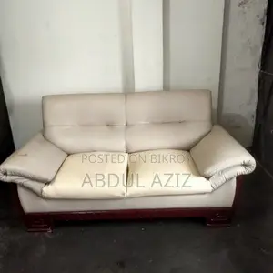 Original Mahogany 2-Seater Sofa 1pc