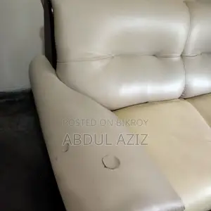 Original Mahogany 2-Seater Sofa 1pc