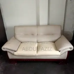 Original Mahogany 2-Seater Sofa 1pc
