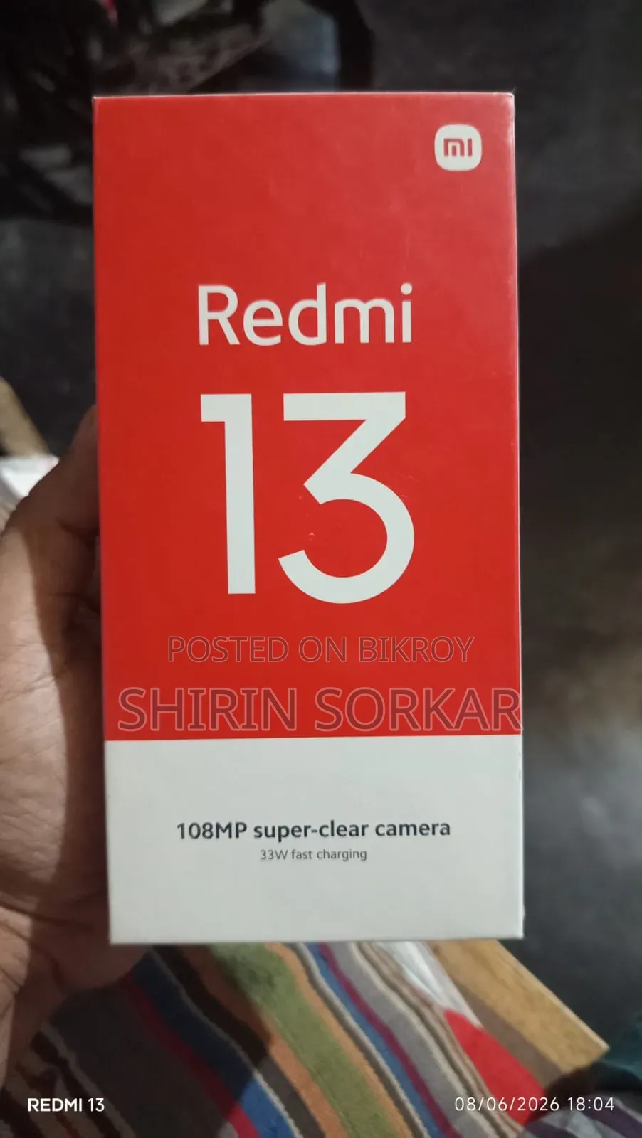 Xiaomi Redmi 13 ১২৮ জিবি
