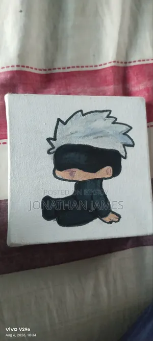 Midi Gojo Painting. New