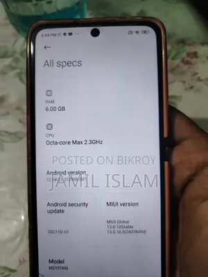 Xiaomi Redmi Note 10 Pro Max 128 GB Blue
