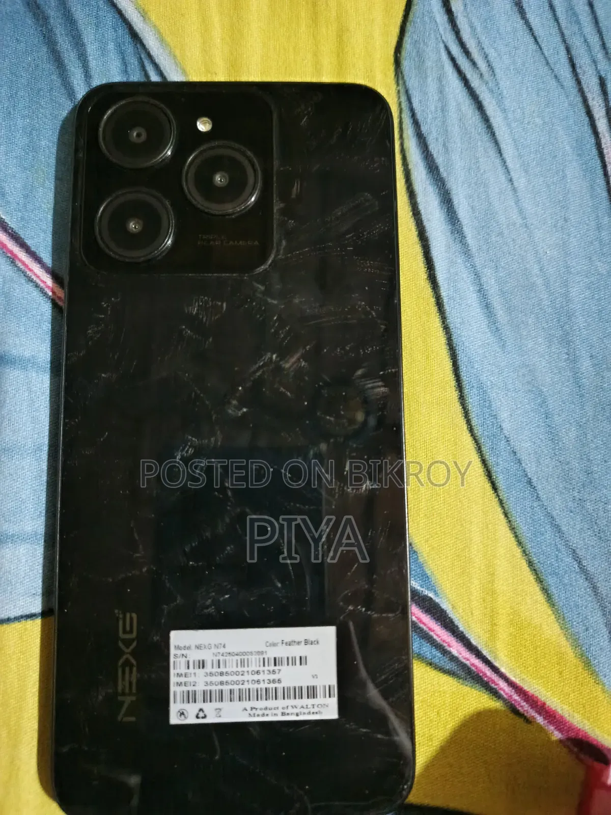 Walton NEXG N74 128 GB Black