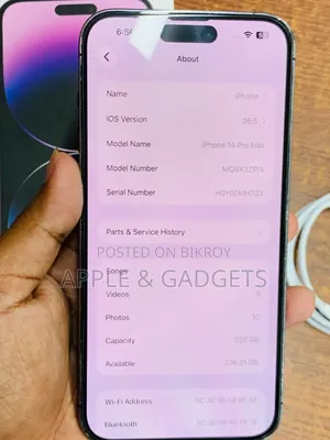 Apple iPhone 14 Pro Max 256 GB Purple
