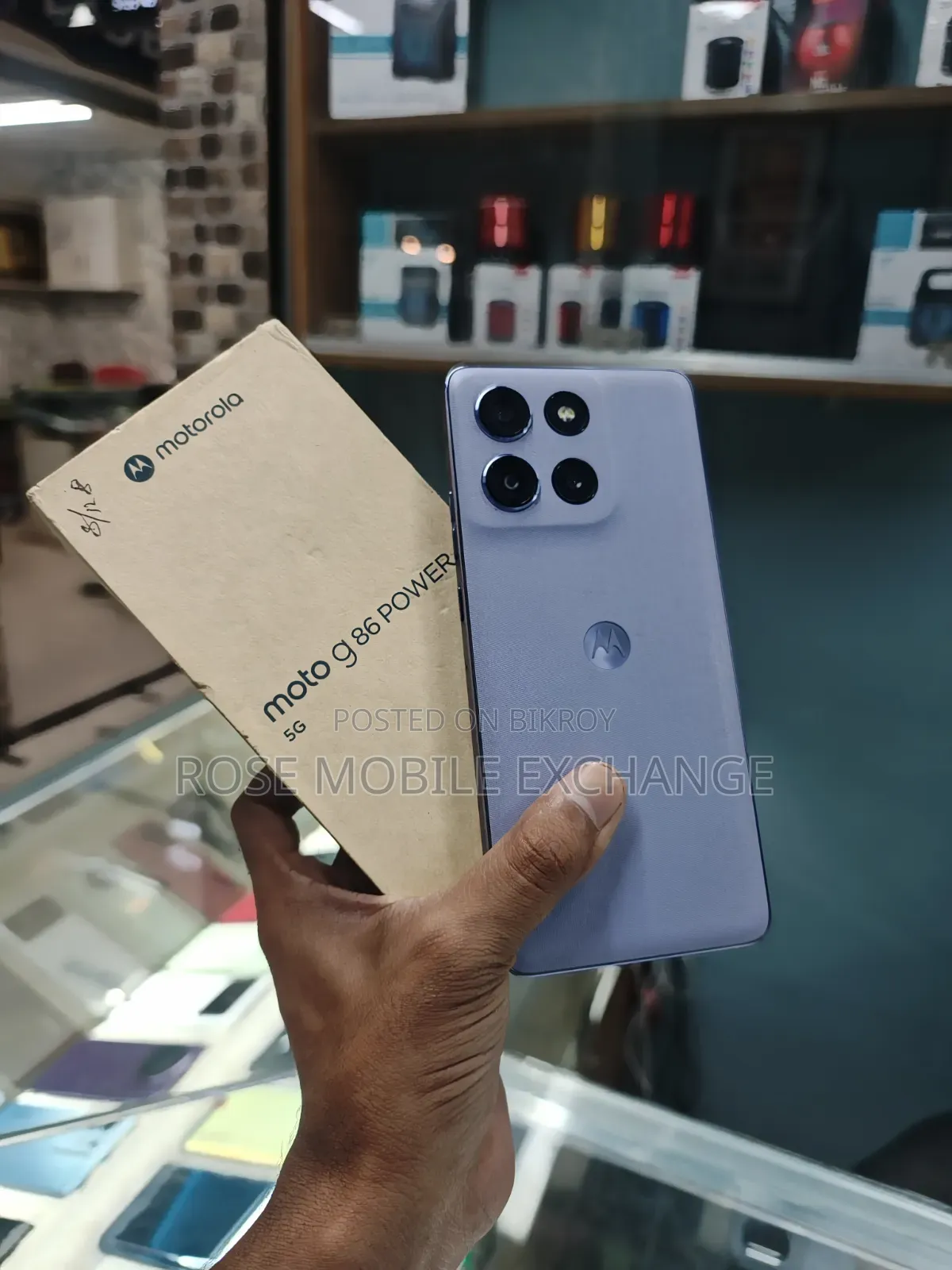 মোটরসাইকেল মোটো জি৮৬ পাওয়ার ১২৮ জিবি