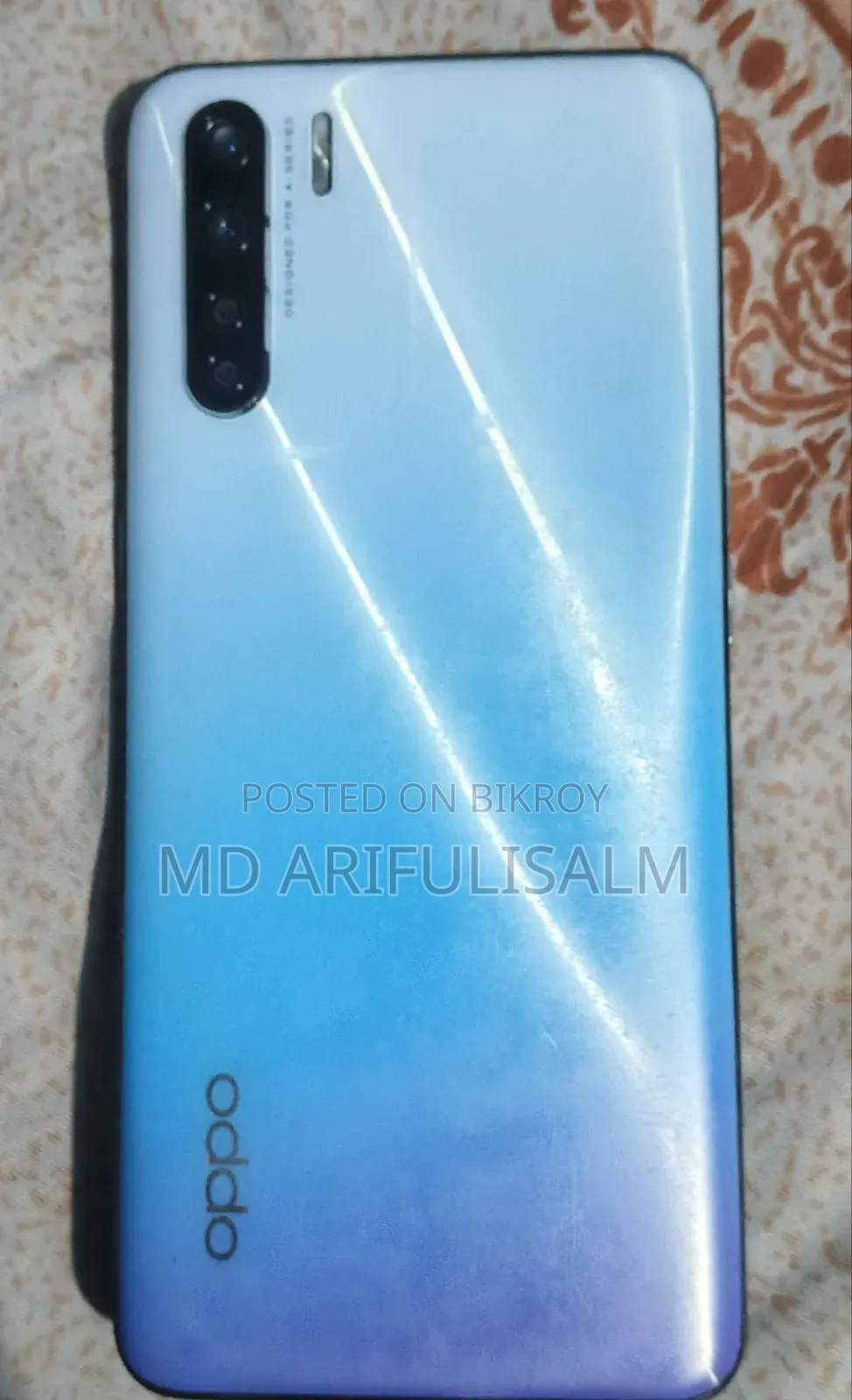 Oppo F15 256 GB Blue