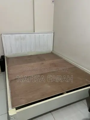 Beautiful and Sturdy Rectangular Bed for Sale