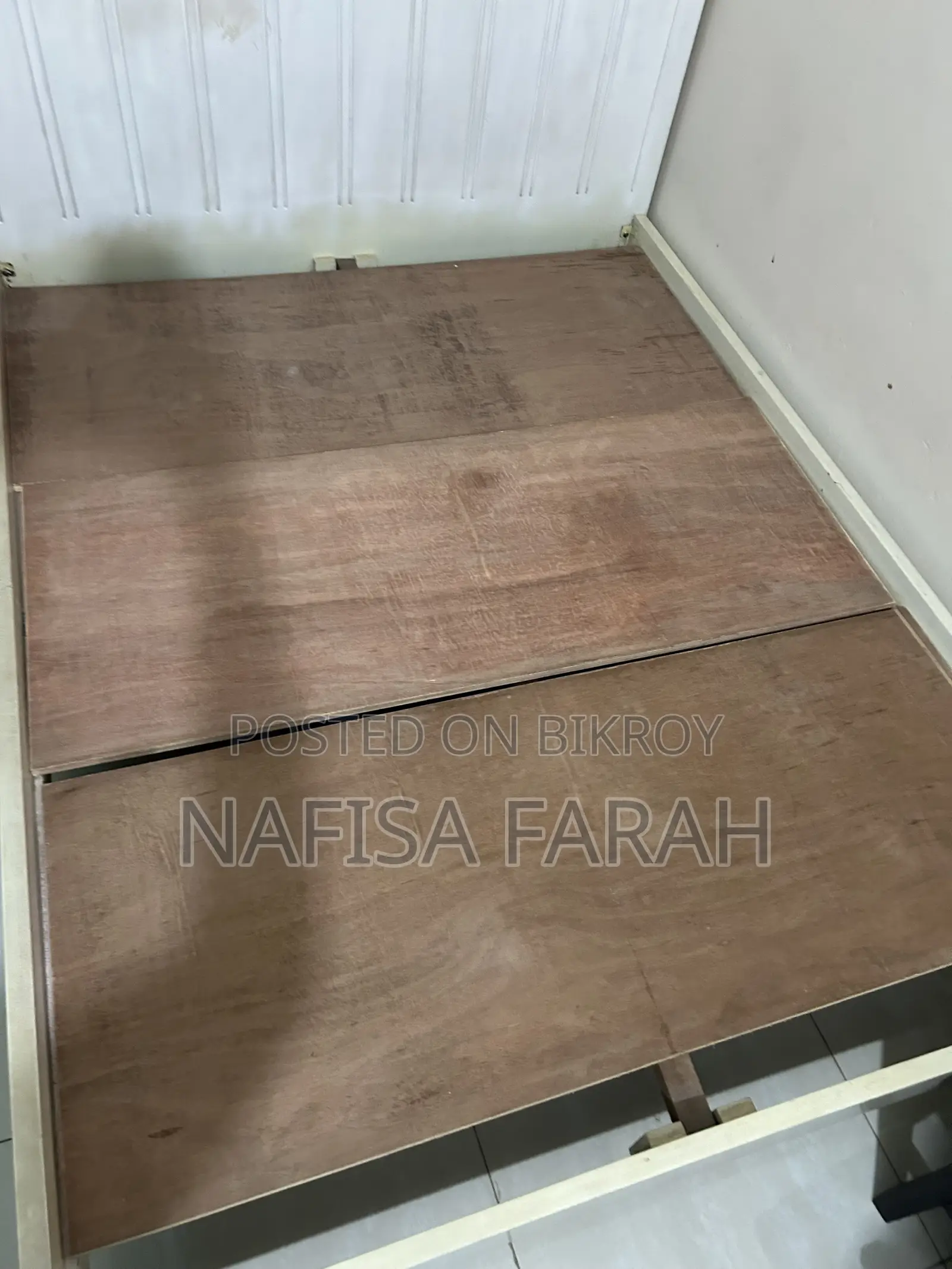 Beautiful and Sturdy Rectangular Bed for Sale