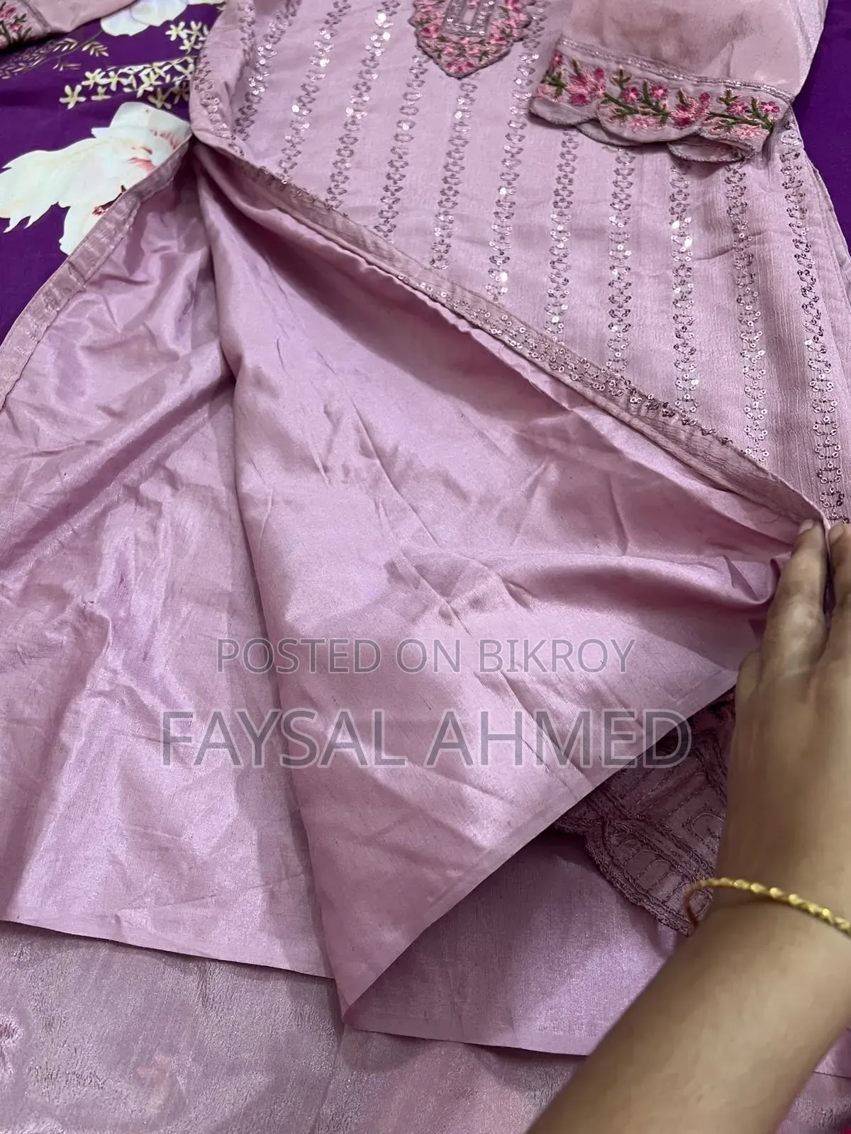 Three-Piece Embroidery and Sequence