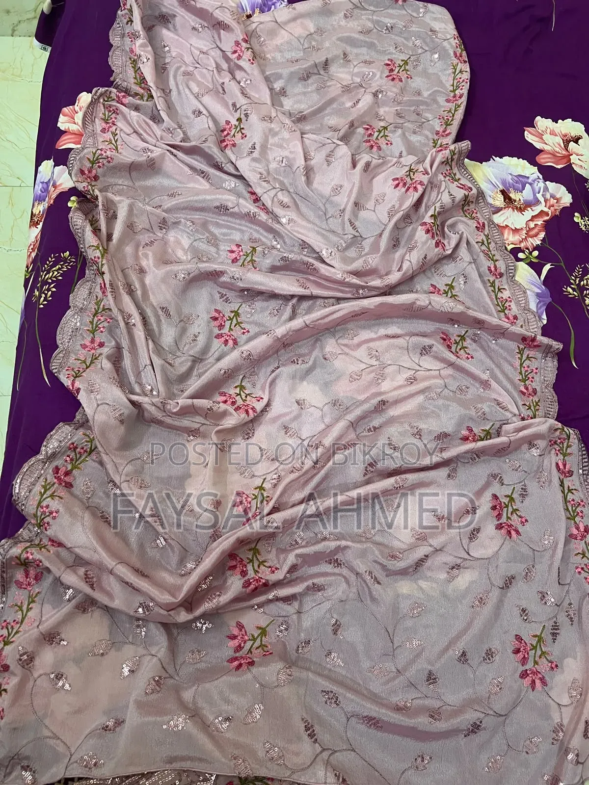 Three-Piece Embroidery and Sequence