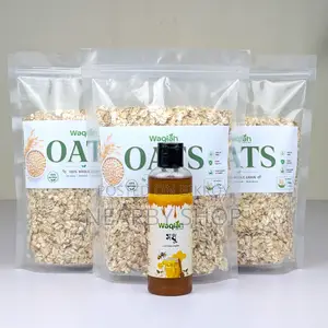 Healthy Breakfast Combo | 100% Whole Grain Oats (3 PC + Honey)