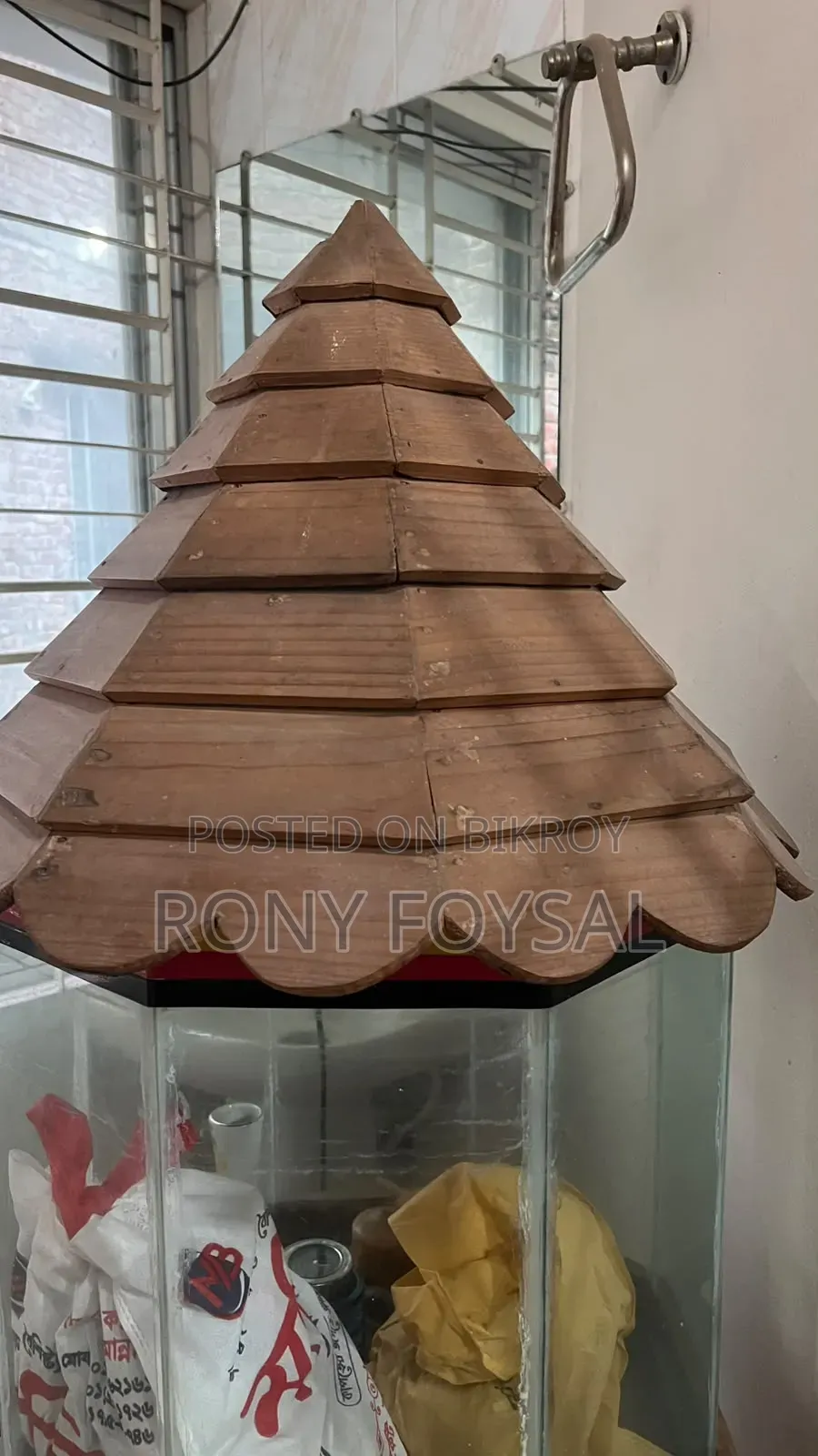 অ্যাকোয়ারিয়াম কাঠের গ্লাস