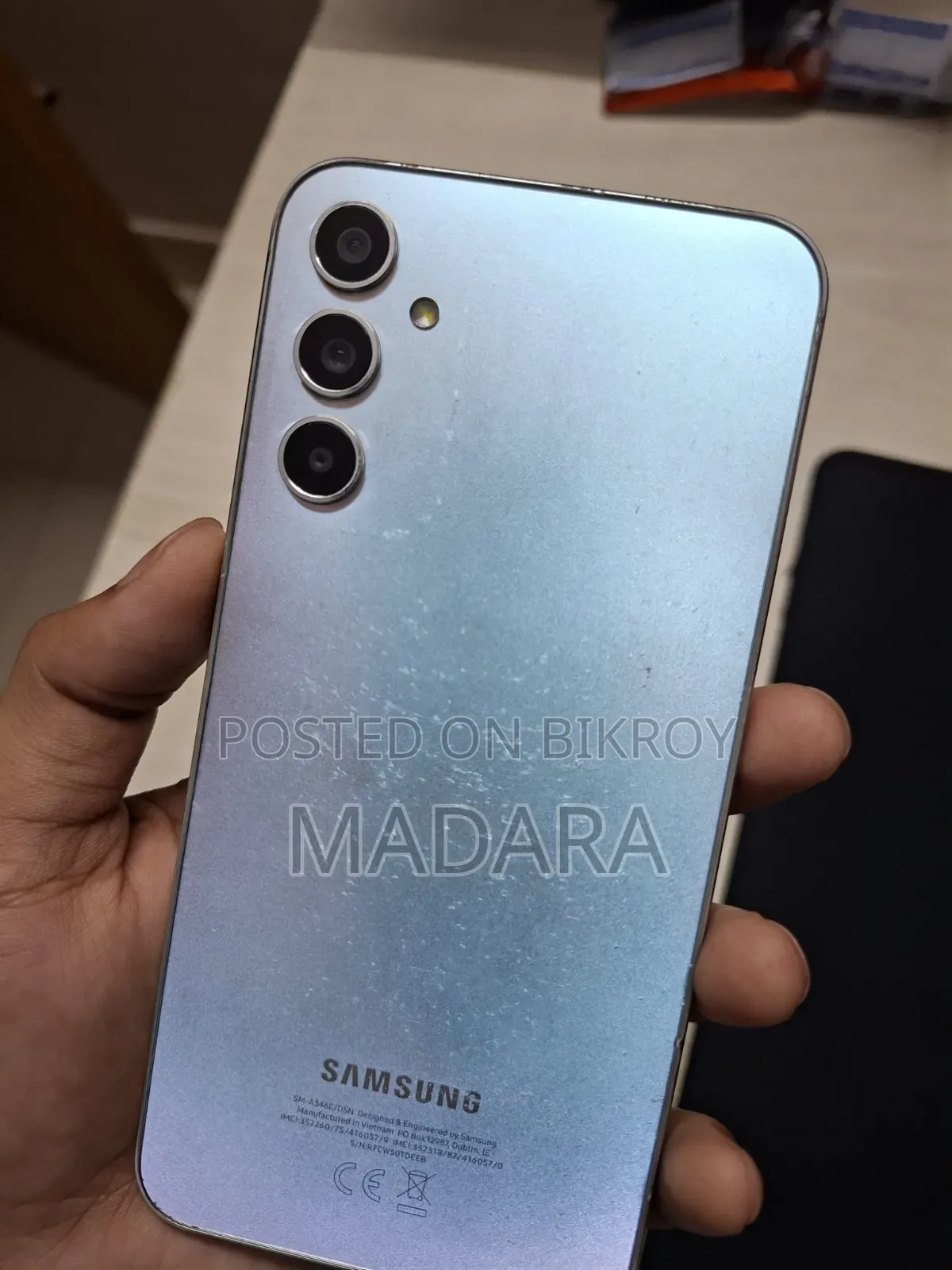 স্যামসাং গ্যালাক্সি এ৩৪ ১২৮ জিবি সিলভার