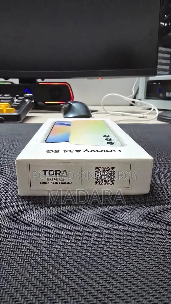 স্যামসাং গ্যালাক্সি এ৩৪ ১২৮ জিবি সিলভার
