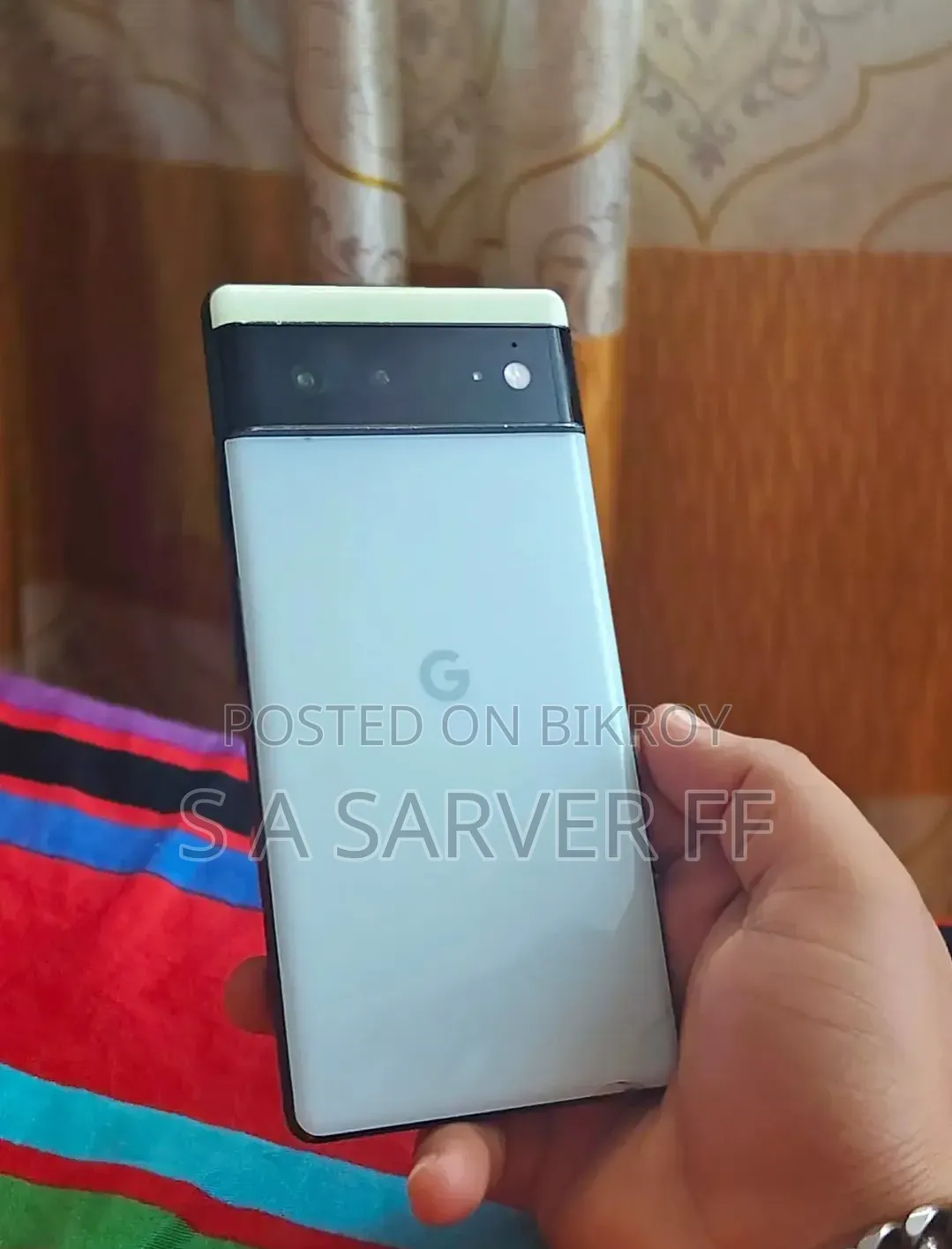 গুগল পিক্সেল ৬ ১২৮ জিবি হোয়াইট