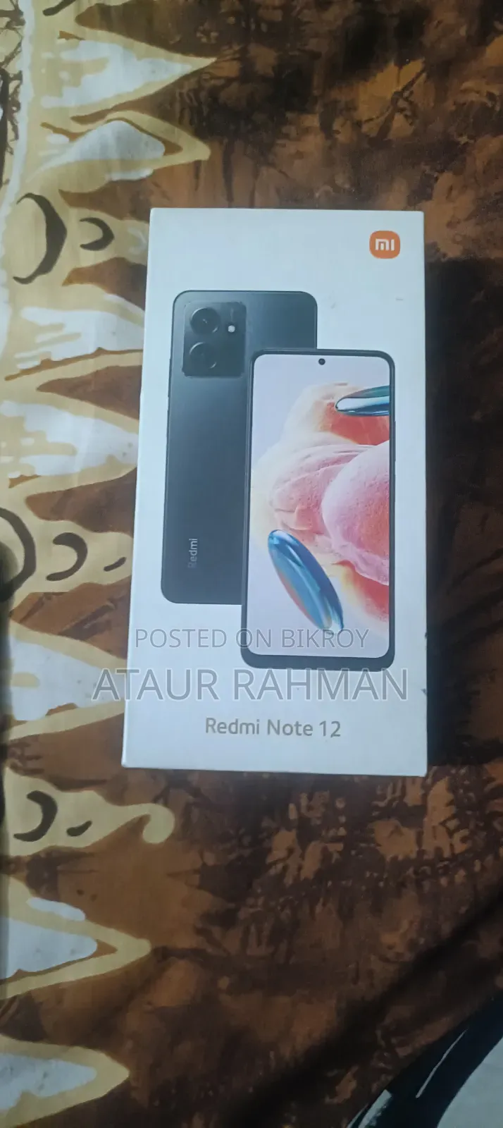 Xiaomi Redmi Note 12 128 GB Black