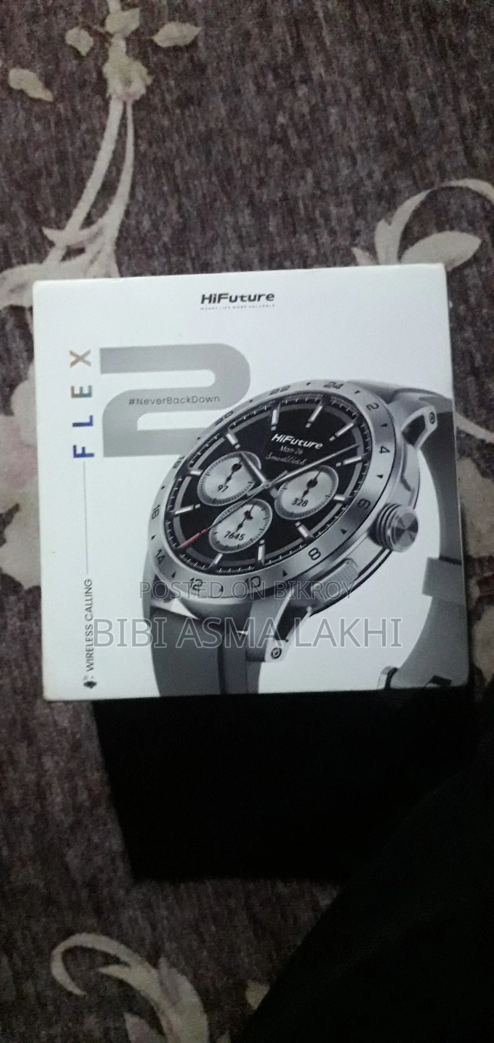 নতুন স্মার্ট ওয়াচ ফ্লেক্স ২