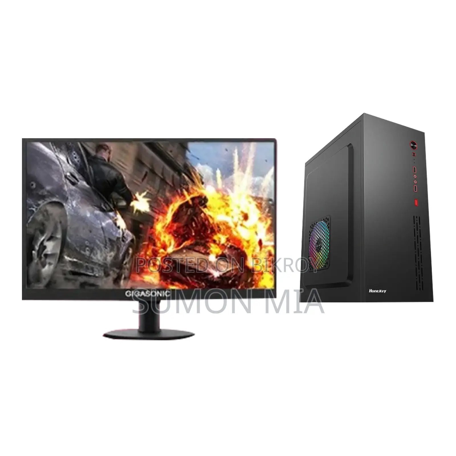 Desktop Computer MSI 16GB AMD Ryzen 5 SSD 256GB