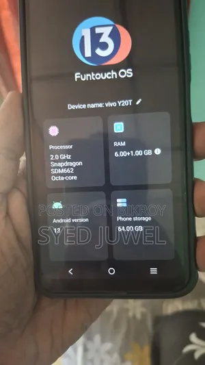 Vivo Y20 64 GB