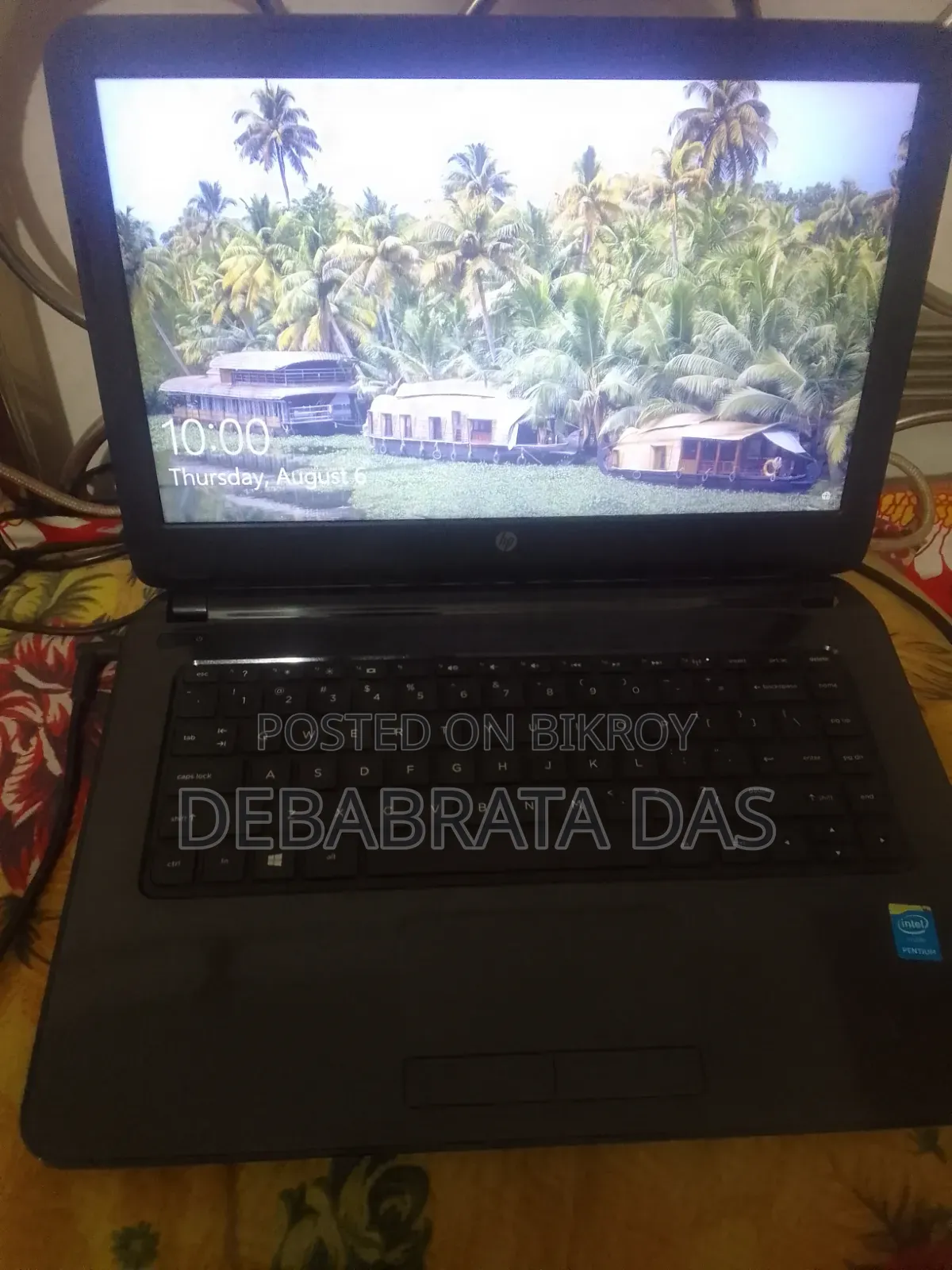 Laptop HP 14-Dq1025cl 4GB Intel Pentium HDD 500GB