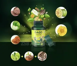 Dago Green Natural Herbal Detox Slimming 70 Capsule