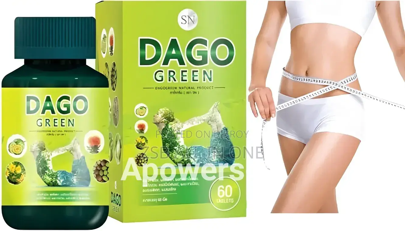 Dago Green Natural Herbal Detox Slimming 70 Capsule