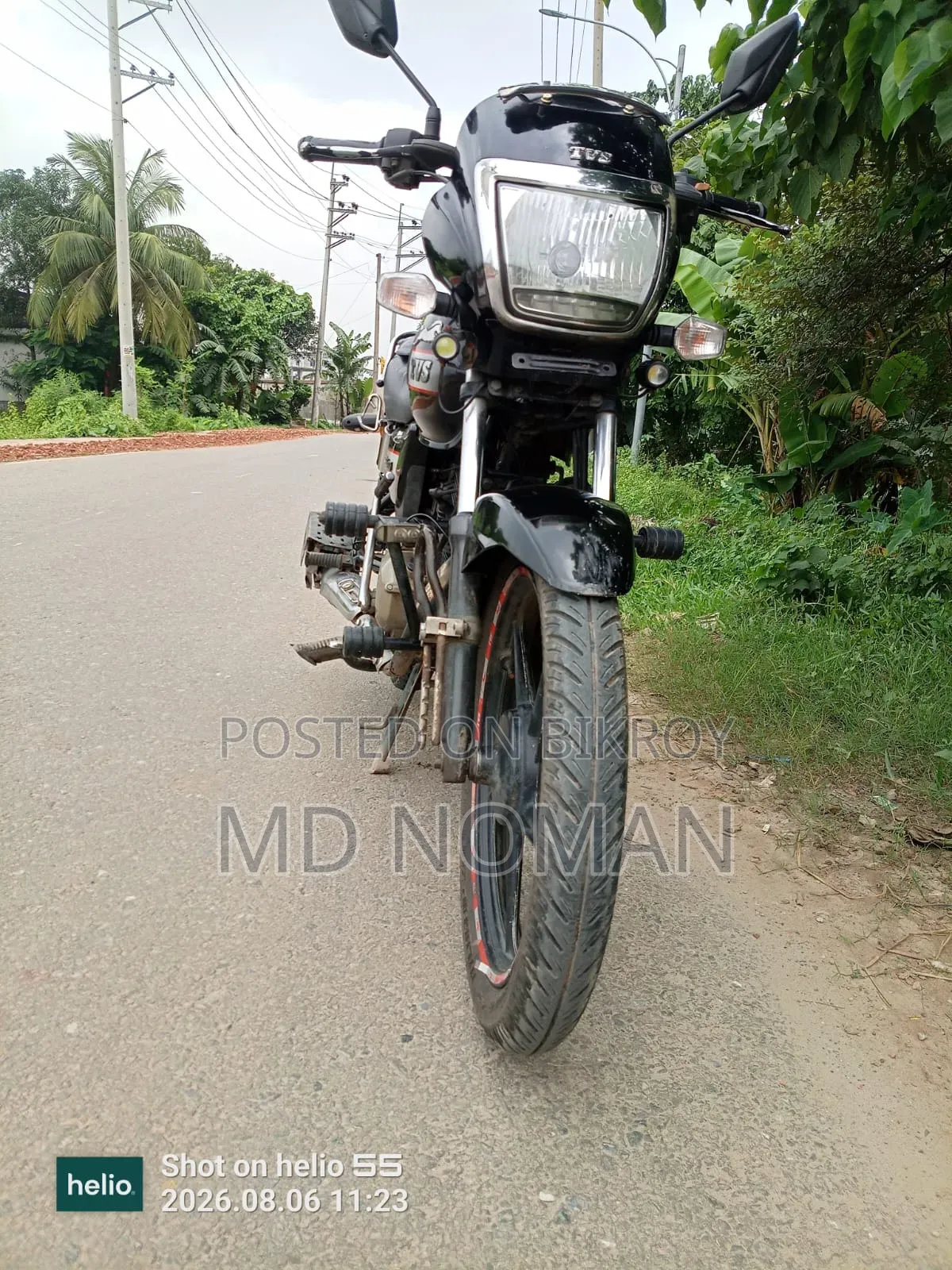 TVS Radeon 2019 Black