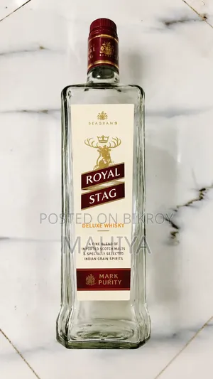 Empty Glass Bottle for Bottle Art / Craft Materials