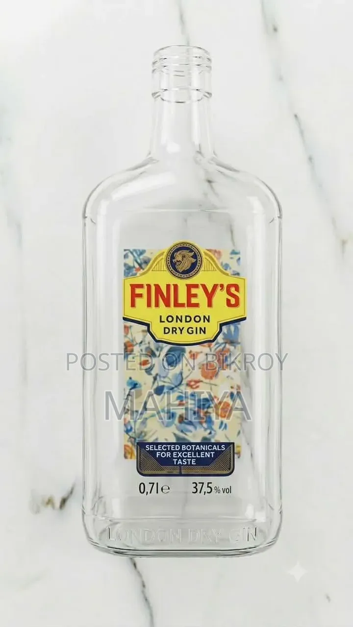 Empty Glass Bottle for Bottle Art / Craft Materials