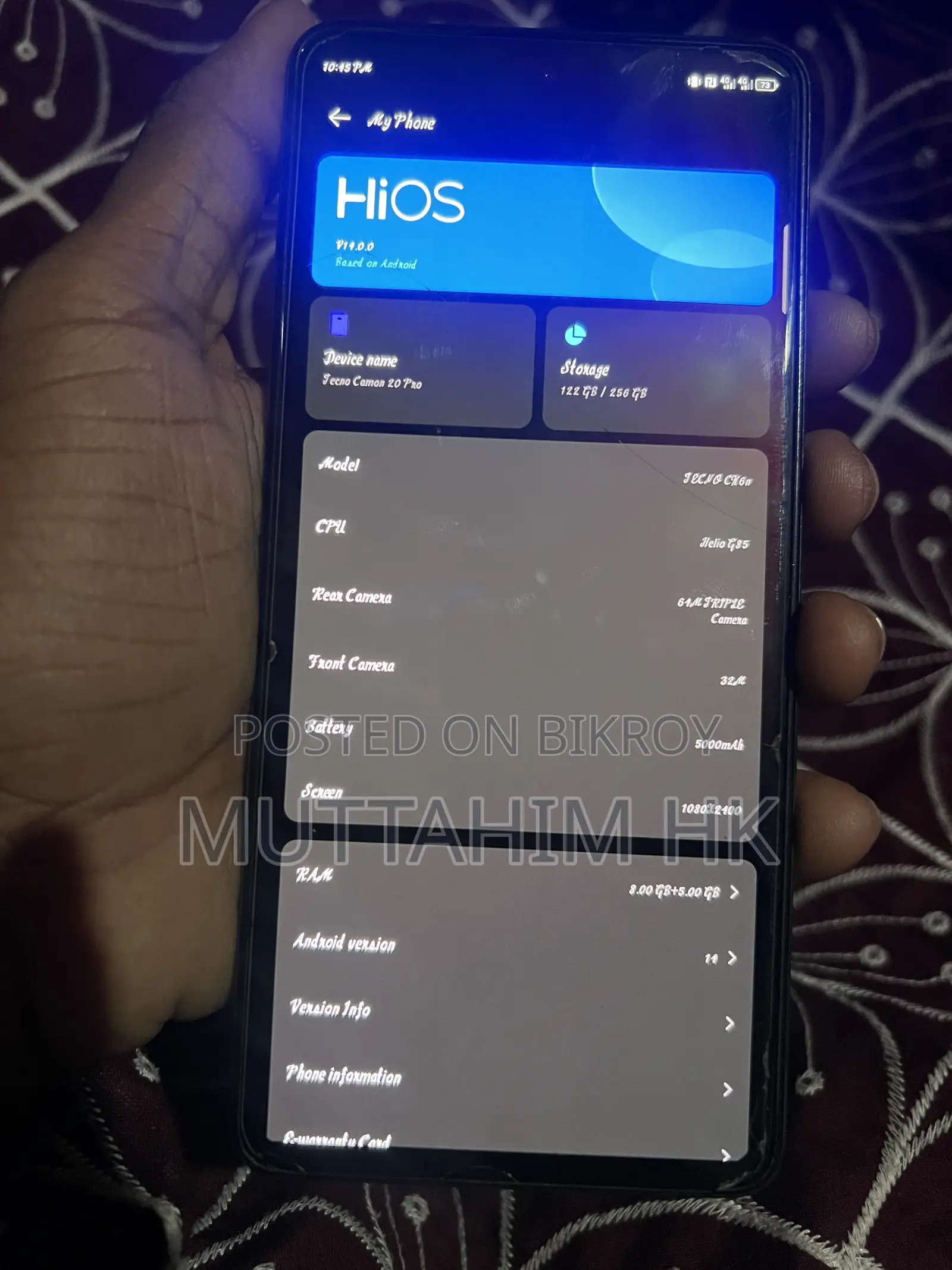 Tecno Camon 20 256 GB White