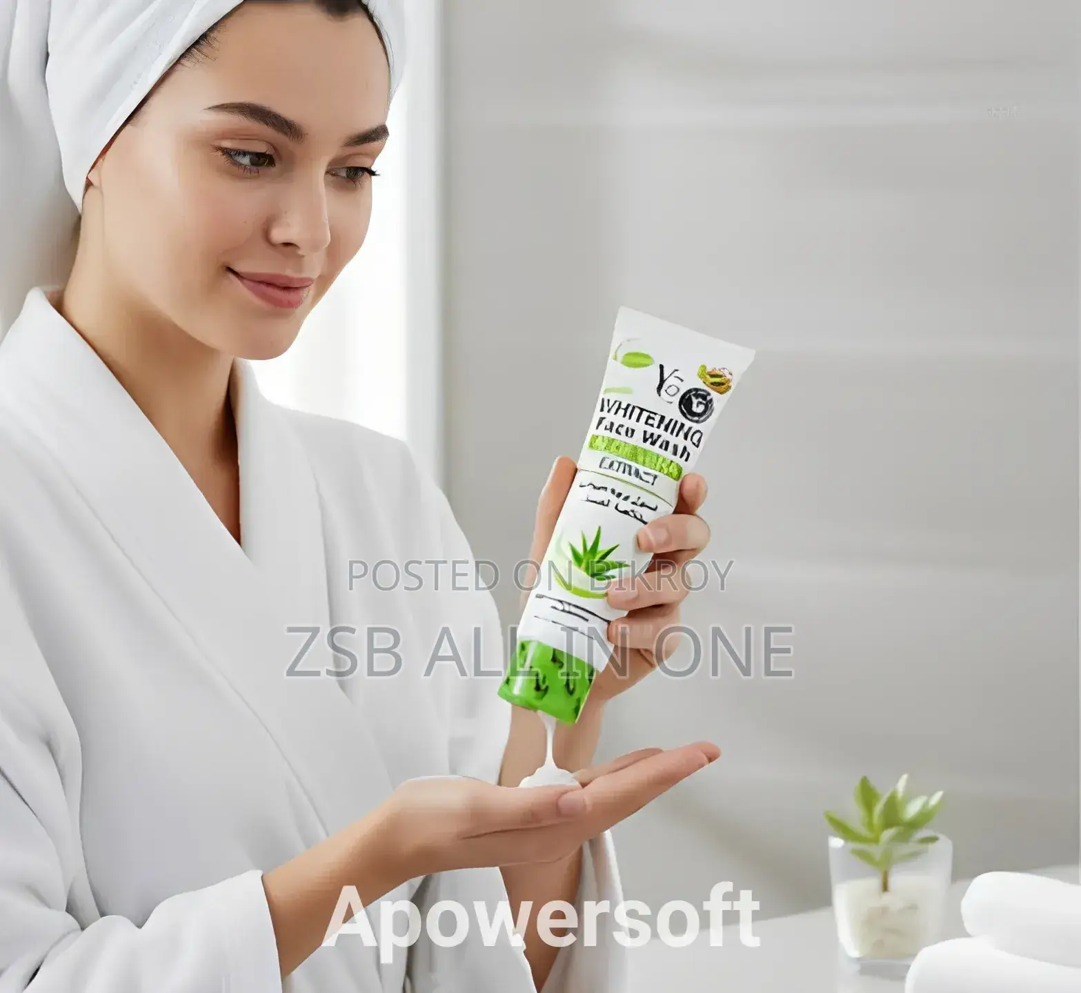 Whitening Face Wash With Milk Extract 100ml