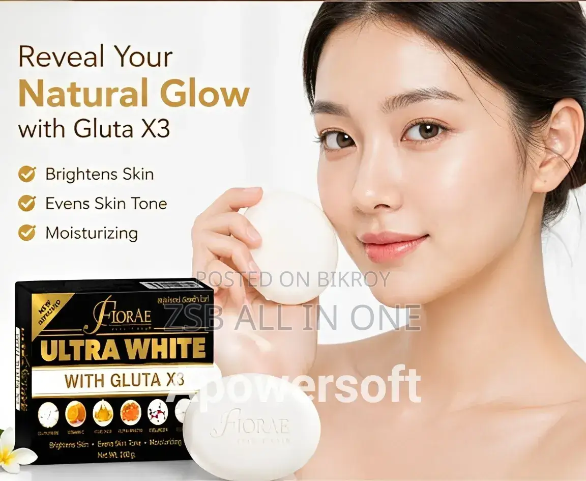 Florae Gluta X3 Whitening Beauty Soap