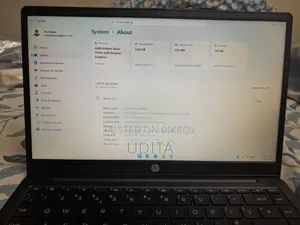 Laptop HP 4gb Amd SSD 128gb