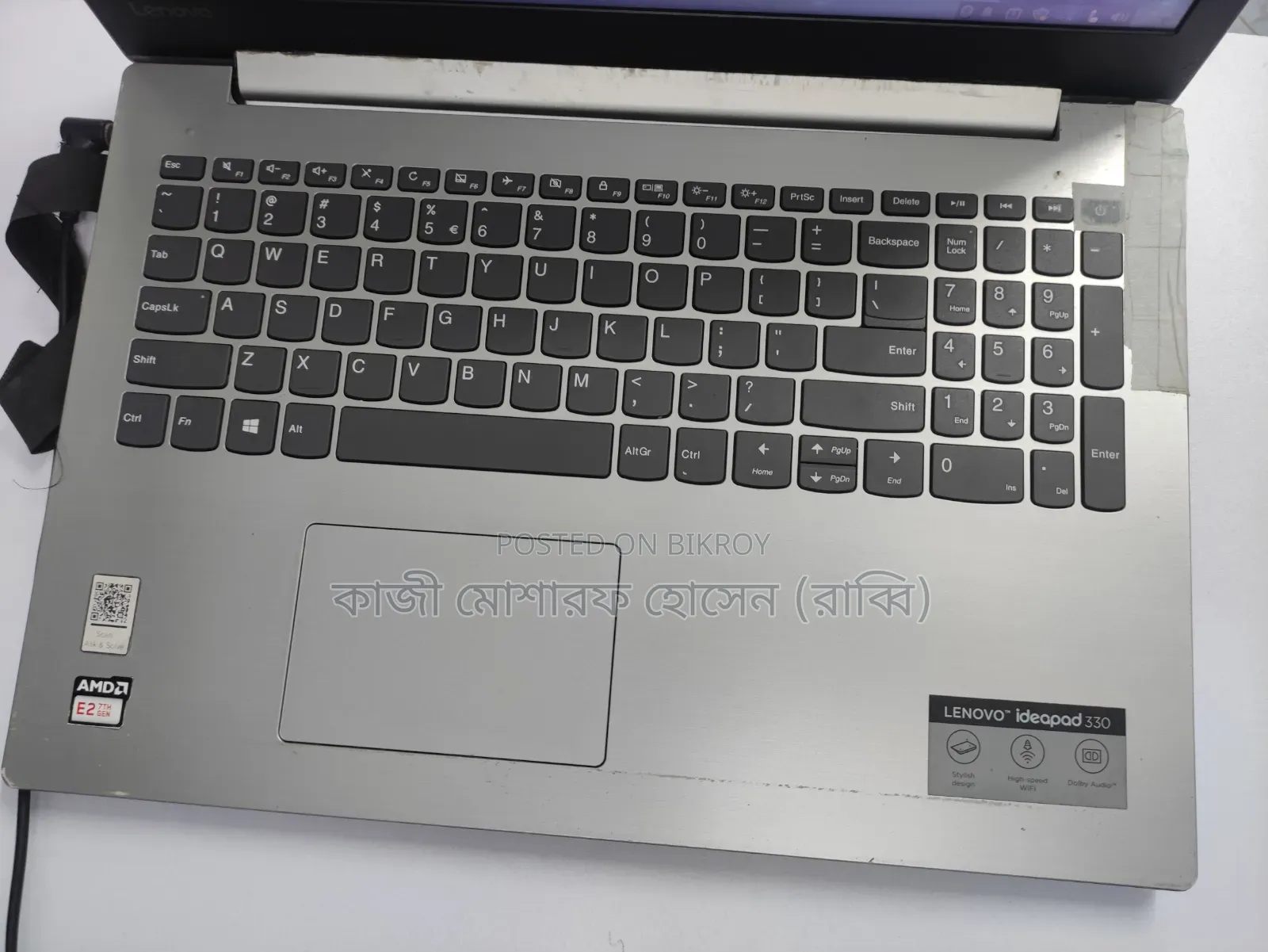 Laptop Lenovo IdeaPad 330 4GB AMD SSD 128GB
