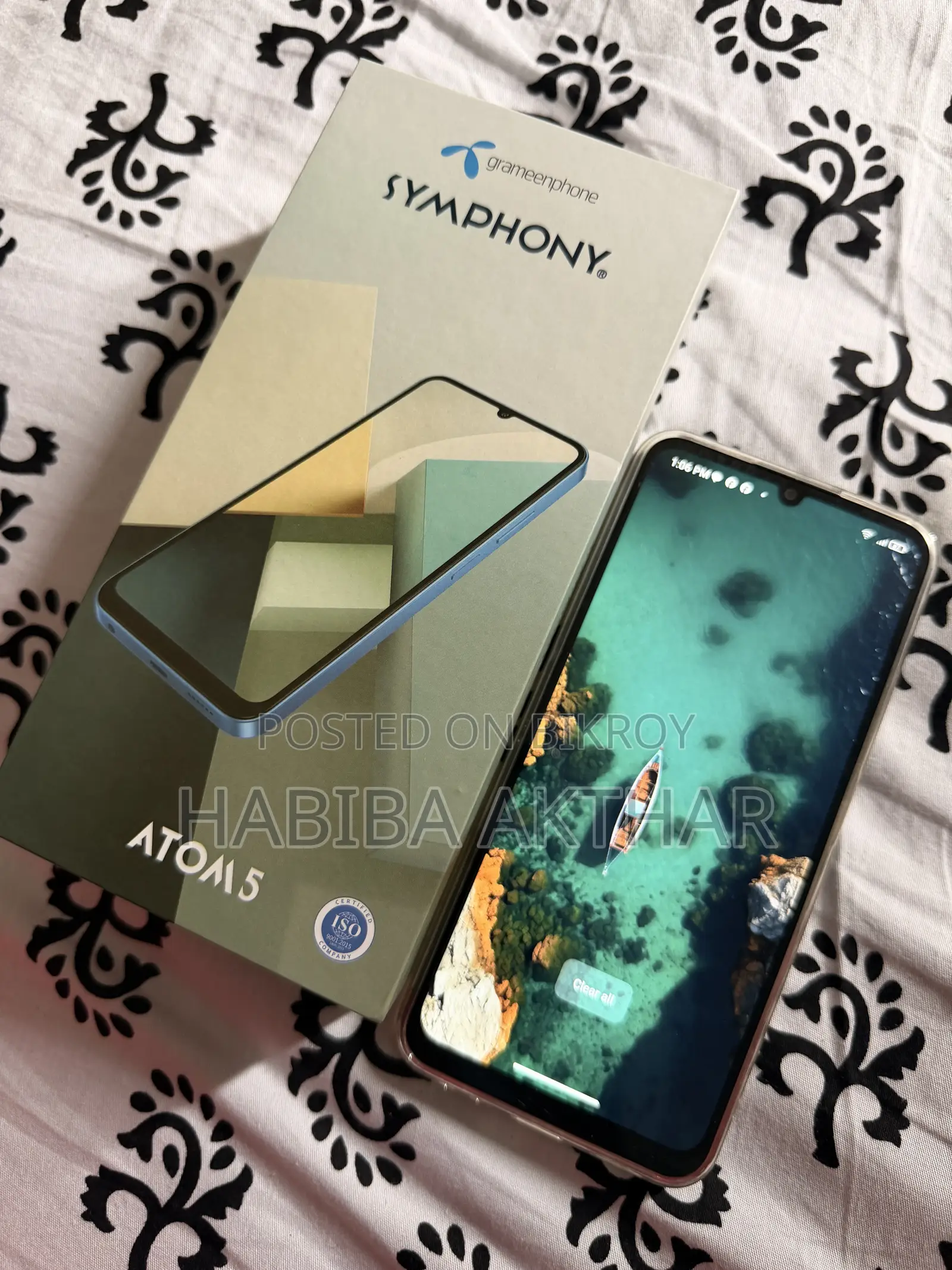 Symphony ATOM 5 64 GB Black