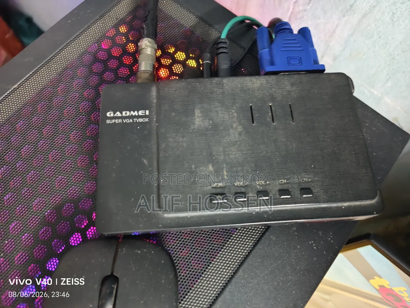 Gedmi TV Card With New Remote and Battery