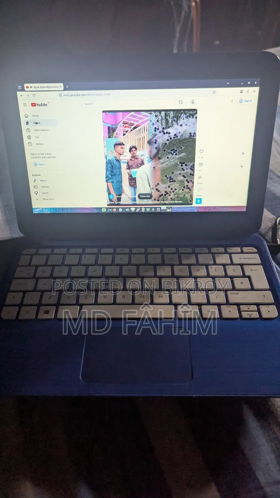 Laptop HP Stream Notebook 2GB Intel Celeron SSHD (Hybrid) 32GB