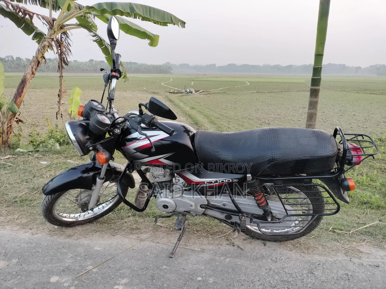 বাজাজ সিটি ১০০ ২০২০ ব্ল্যাক