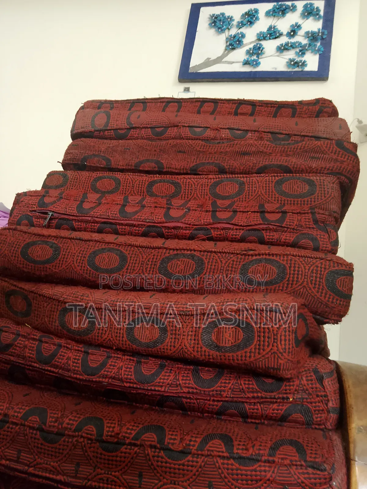 সোফার ফোম কভার সহ