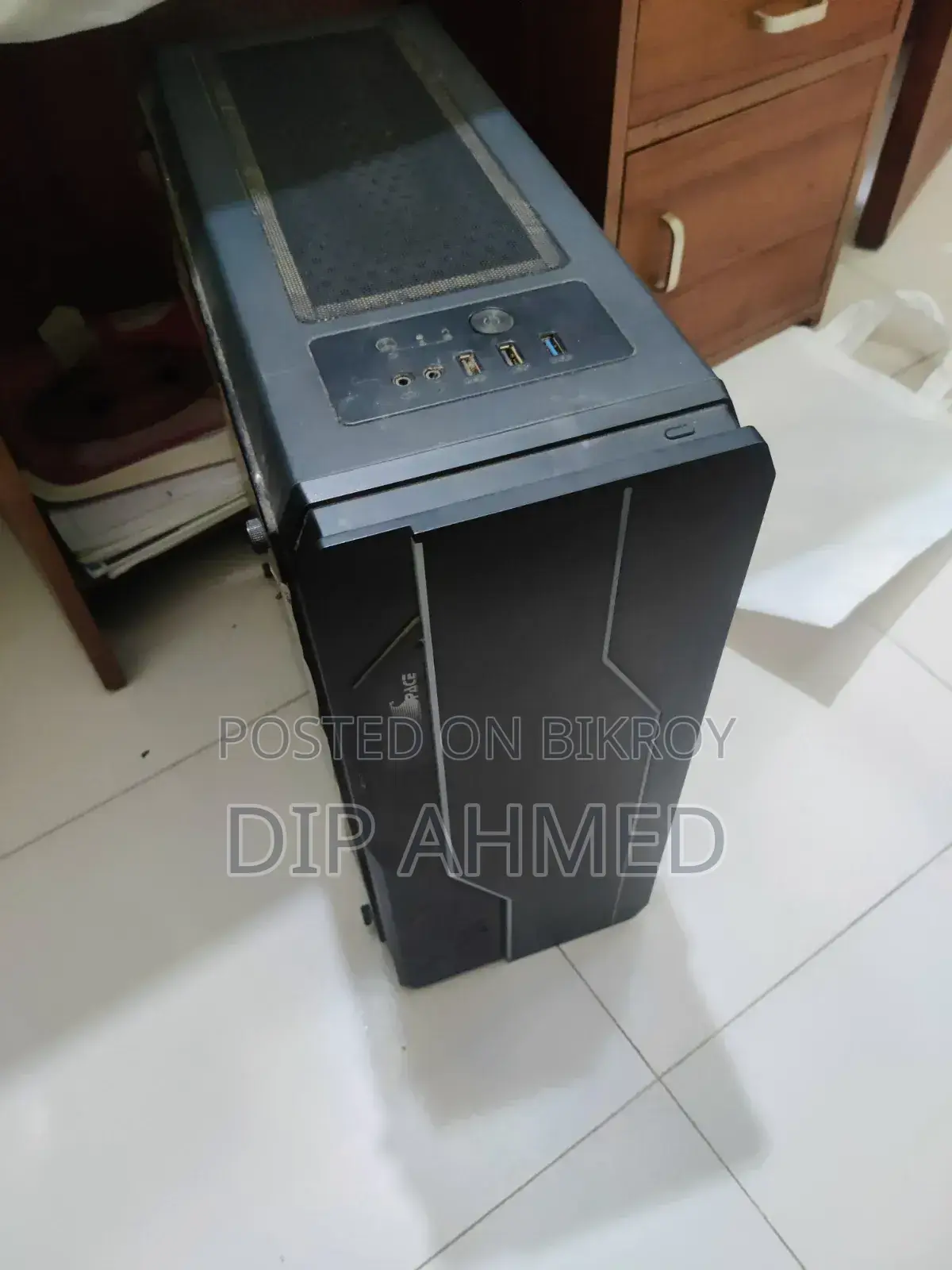 ডেস্কটপ কম্পিউটার এমএসআই ১৬জিবি ইন্টেল কোর আই৩ এইচডিডি+এসএসডি ১টি