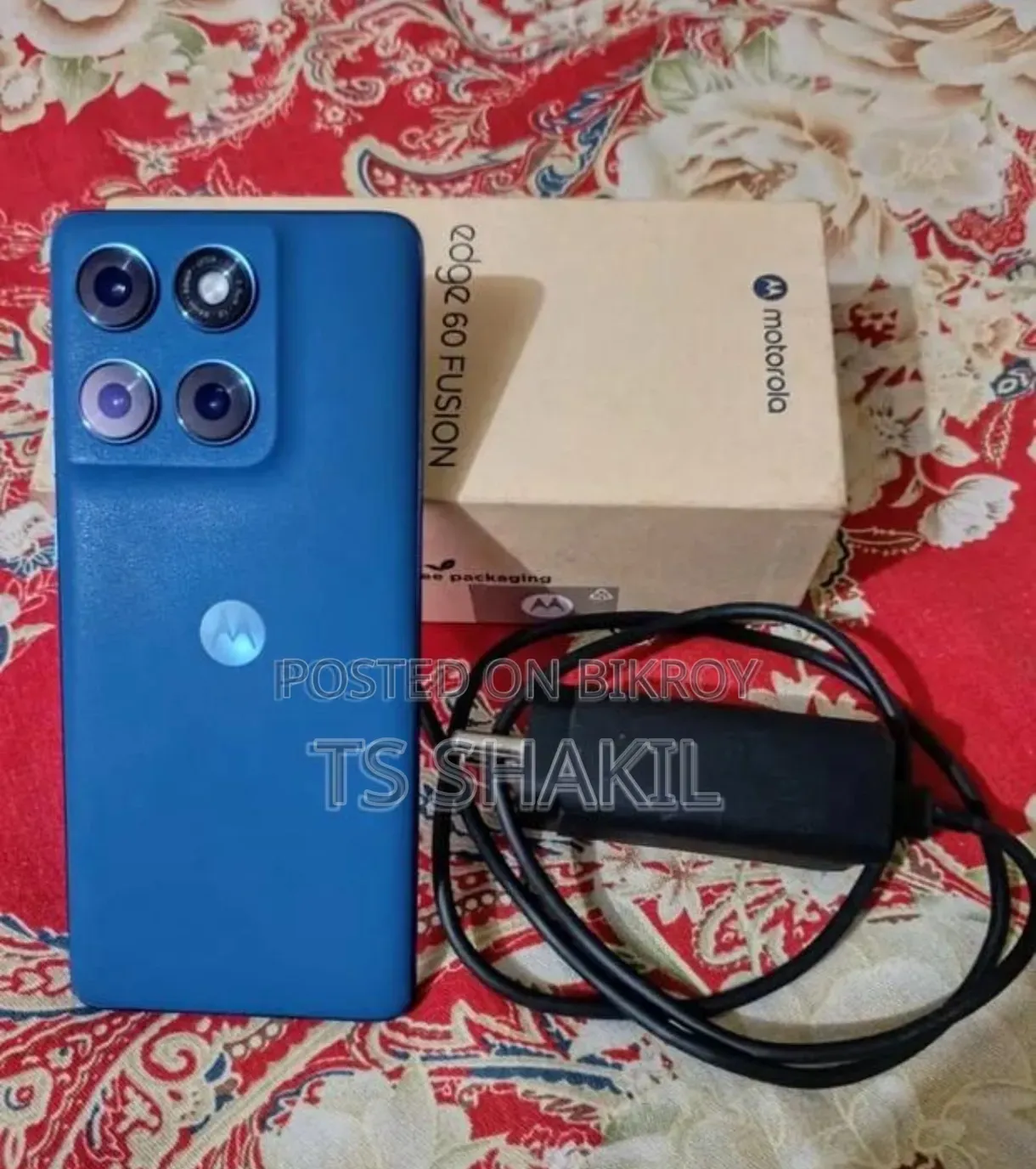 Motorola Edge 60 Fusion 256 GB Blue