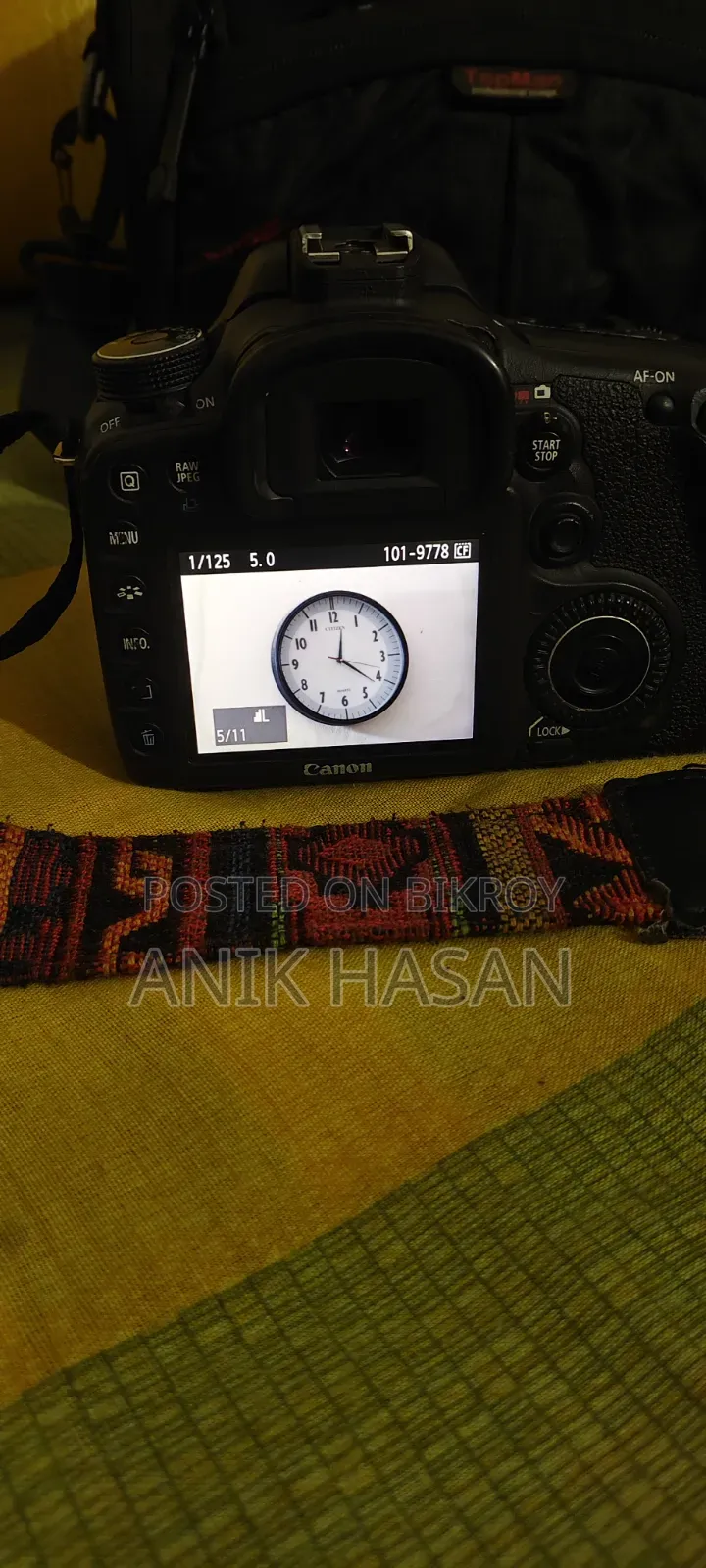 Canon Eos 7D With Kit Lens
