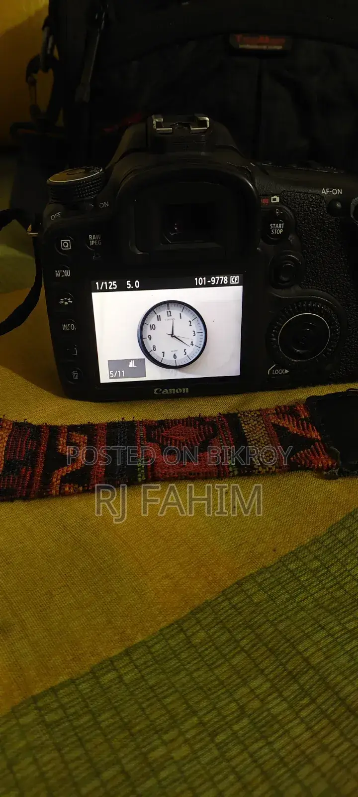 Canon Eos 7D With Kit Lens