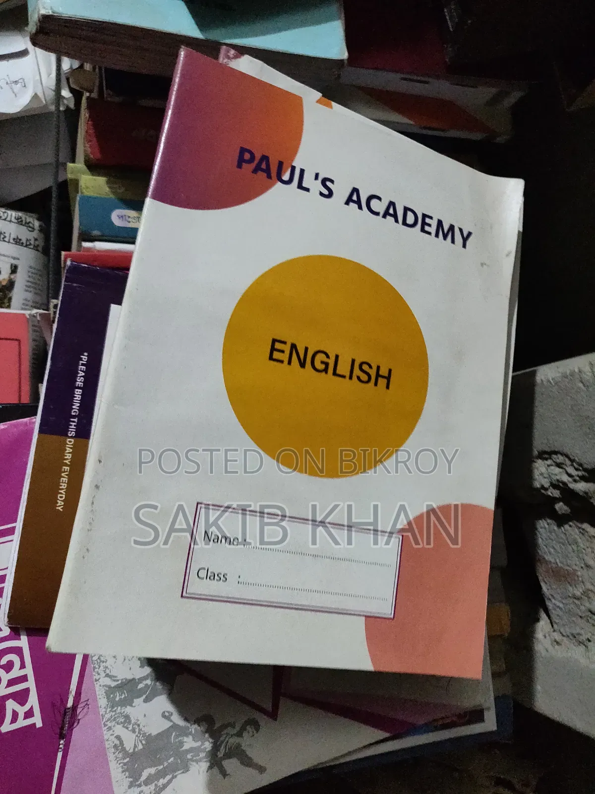 Old notebooks at wholesale price