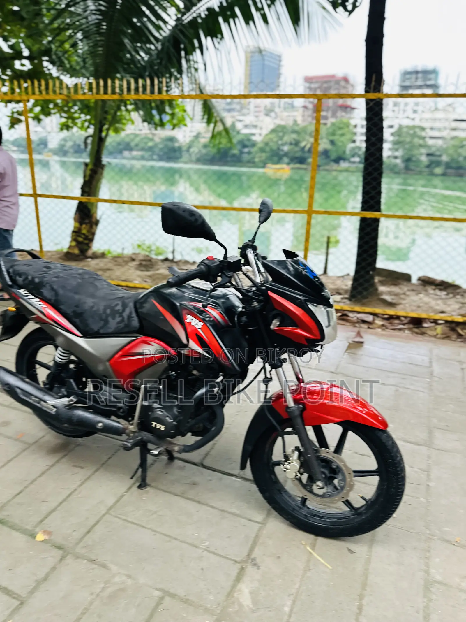 TVS Stryker 125 2024 Red